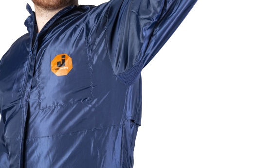 Комбинезон многоразовый защитный из полиэфирной ткани JPC75b-XXXL Jeta Safety синий, разм. XXXL