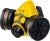 STAYER HF-6000 два фильтра A1 в комплекте, респиратор противогазовый (11175)