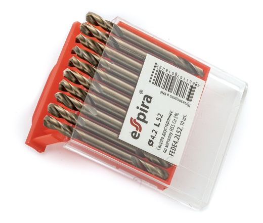 Сверло двустороннее Espira HSS-E Co 5% 6.0*61