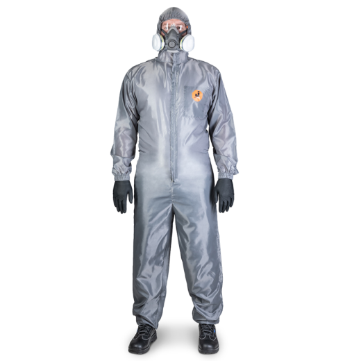 Комбинезон многоразовый защитный из полиэфирной ткани JPC75g-XL Jeta Safety серый, разм. XL