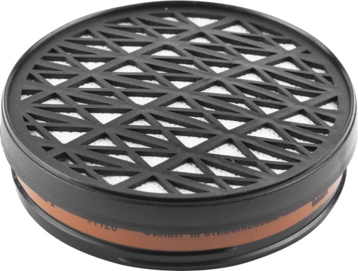 ЗУБР марка А1, для респиратора, с резьбовым соединением, 1шт, фильтр противогазовый (11128)