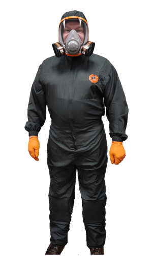 Защитный комбинезон Paint-Expert из полиэфирной ткани (серый) JPC-155-XL Jeta Safety, разм. XL