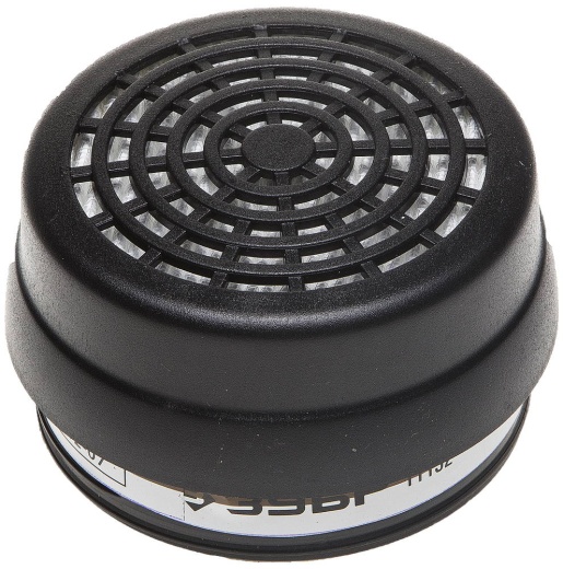 ЗУБР марка A1P3, для респиратора, с резьбовым соединением, 2 шт, фильтр комбинированный (11132)