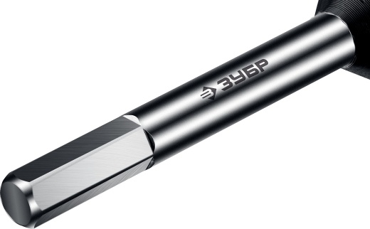 ЗУБР 40x450/360мм, сверло левиса по дереву, шестигранный хвостовик