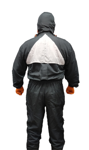 Защитный комбинезон Paint-Expert из полиэфирной ткани (серый) JPC-155-XL Jeta Safety, разм. XL