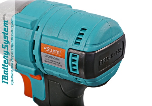 Аккумуляторный гайковерт Sturm! CD20350BLC 1BatterySystem