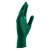 Перчатки Нейлон, ПВХ точка, 13 класс, цвет изумрудный, L Россия