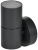 LIGHTING Светильник уличный 5112 настенный под лампу GU10 IP65 черный IEK