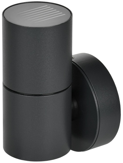 LIGHTING Светильник уличный 5112 настенный под лампу GU10 IP65 черный IEK