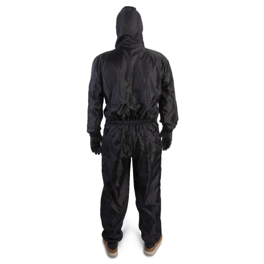 Комбинезон многоразовый защитный из полиэфирной ткани JPC75-BL-M Jeta Safety черный, разм. M